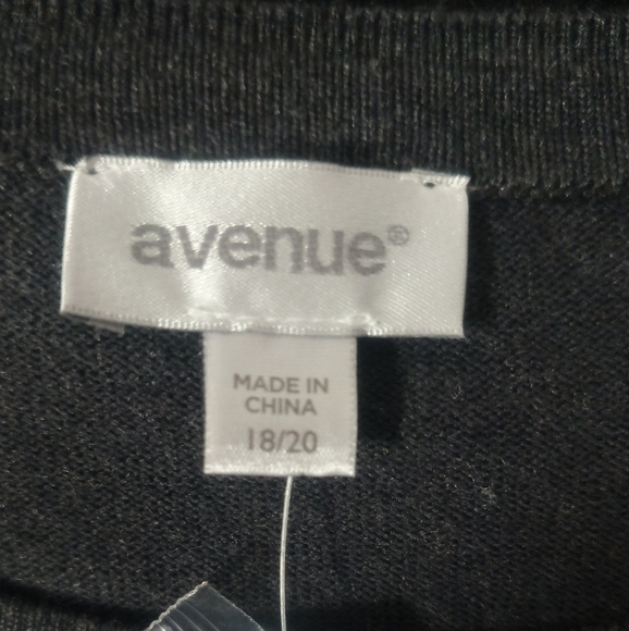 New Gray Cardigan / Size 2X - Picture 4 of 9